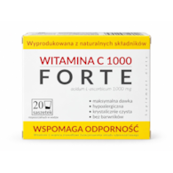 Witamina C 1000mg Forte 20 saszetek UNIPHAR