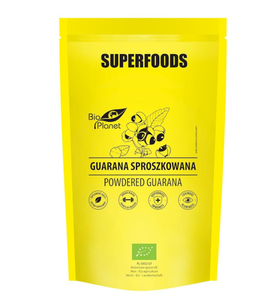 SUPERFOODS Guarana sproszkowana BIO 150g BIO PLANET
