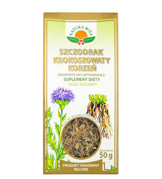 NATURA-WITA Szczodrak krokoszowaty korzeń 50g (Leuzea)