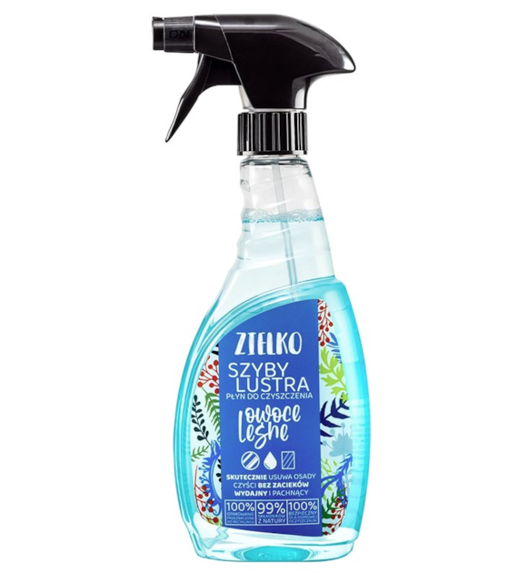 ZIELKO SZYBY LUSTRA Płyn do czyszczenia Owoce Leśne 500ml