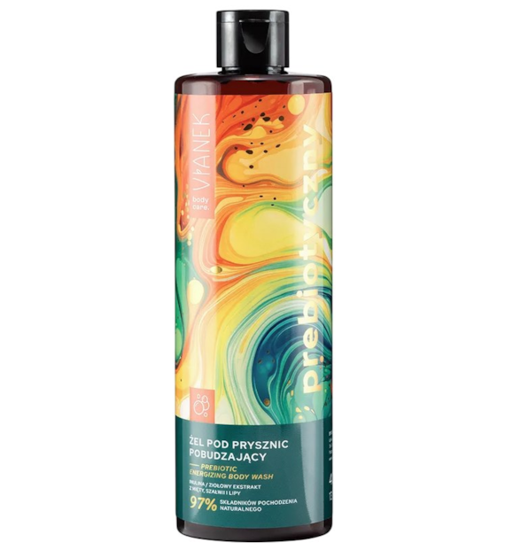 VIANEK Prebiotyczny żel pod prysznic pobudzający 400ml SYLVECO