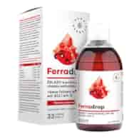 AURA HERBALS FerraDrop w płynie 500ml - żelazo + kwas foliowy