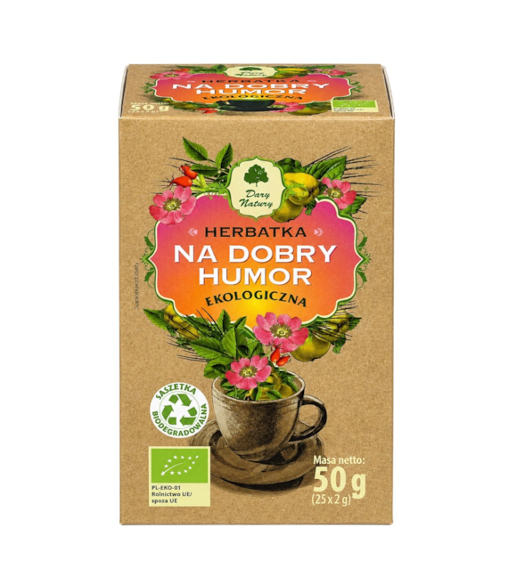 Herbatka Dobry Humor fix BIO 25*2g DARY NATURY