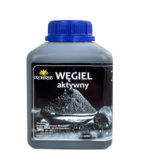PROHERBIS Węgiel aktywny 200g