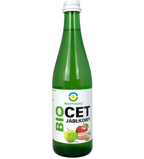 BIO FOOD Ocet jabłkowy niefiltrowany BIO 500ml