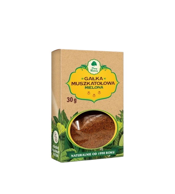 Gałka muszkatołowa mielona 30g DARY NATURY