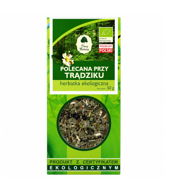 Herbatka Przeciw trądzikowa BIO 50g DARY NATURY