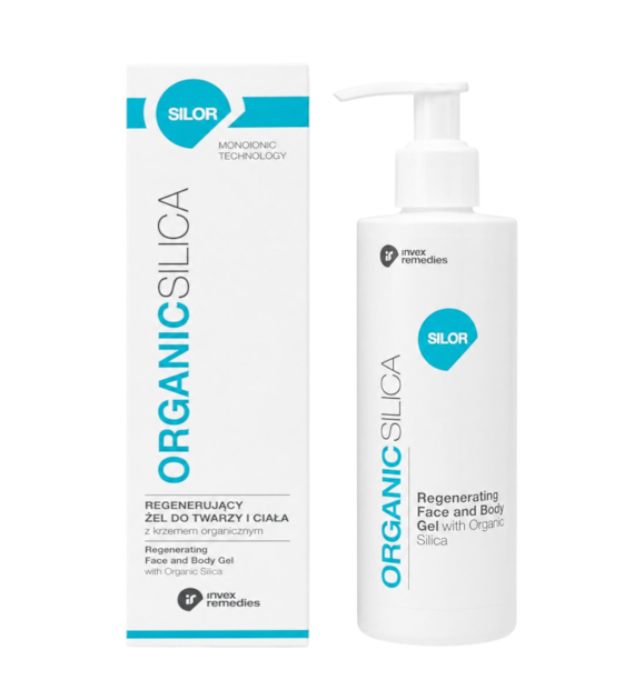 Regenerujący żel do twarzy i ciała z krzemem organicznym SILOR 200ml INVEX REMEDIES