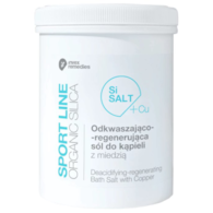 Odkwaszająco-regenerująca sól do kąpieli z miedzią SiSalt+Cu 1500g INVEX REMEDIES
