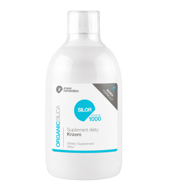 SILOR ORGANIC 1000 krzem 500 ml INVEX REMEDIES