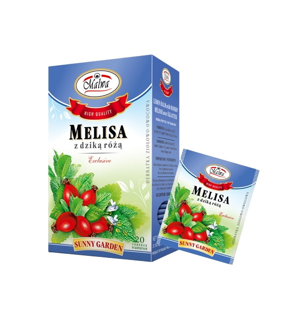 Melisa z dziką różą 20*1,5g MALWA