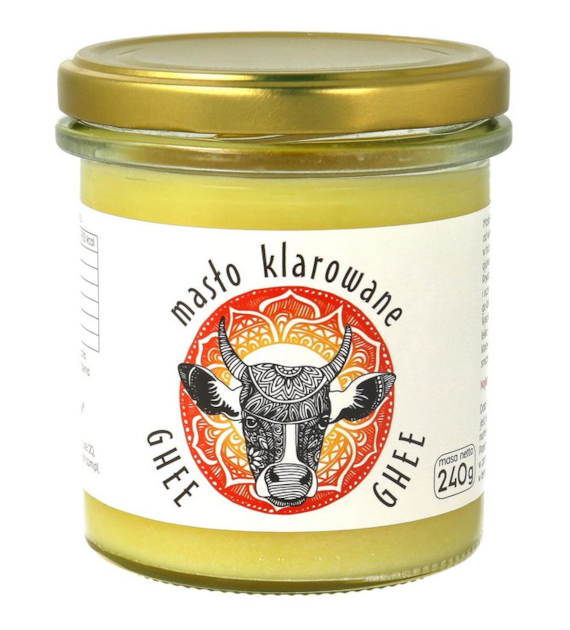 PIĘĆ PRZEMIAN Masło klarowane GHEE 240g (PL)