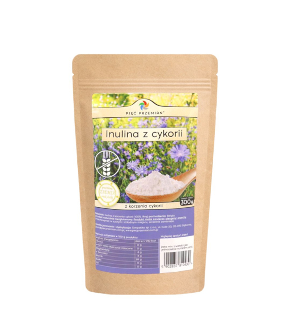PIĘĆ PRZEMIAN Inulina z korzenia cykorii 300g