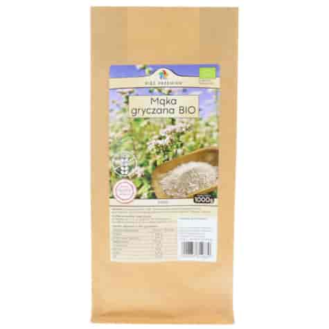PIĘĆ PRZEMIAN Mąka gryczana BIAŁA bezglutenowa BIO 1000g