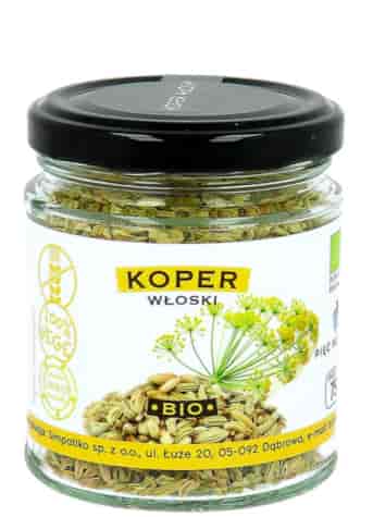 PIĘĆ PRZEMIAN Koper włoski nasiona bezglutenowy BIO 75g