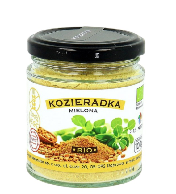 PIĘĆ PRZEMIAN Kozieradka cała bezglutenowa BIO 120g