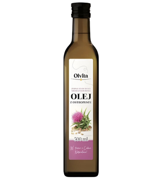OLVITA Olej ostropestowy zimnotłoczony 500ml