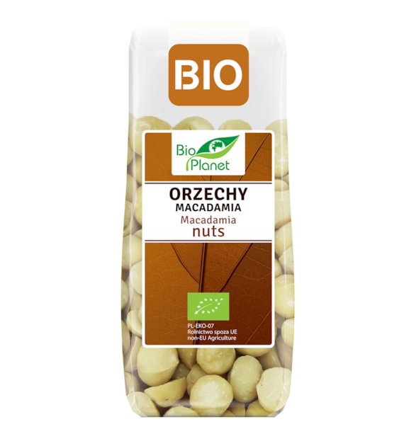 BIO PLANET Orzechy macadamia BIO 200g