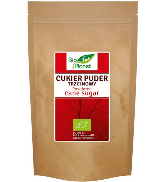 BIO PLANET Cukier PUDER trzcinowy BIO 300g