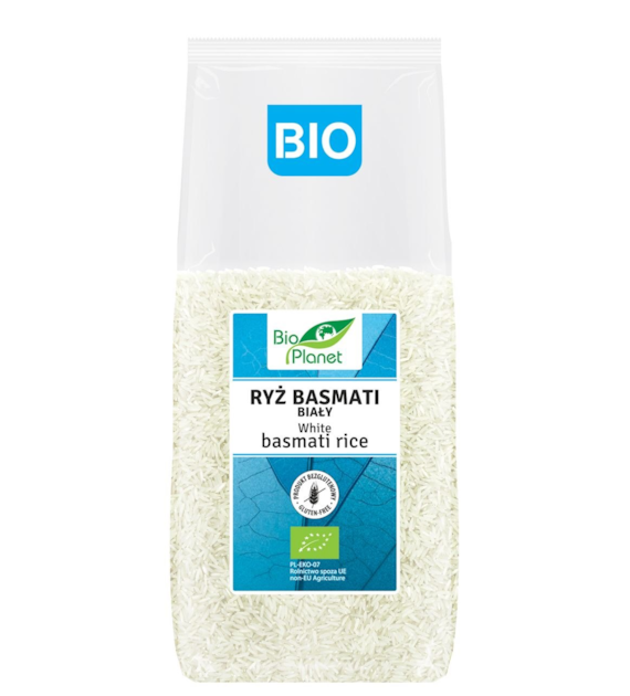 BIO PLANET Ryż basmati biały bezglutenowy BIO 1kg