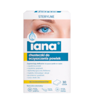 IANA Chusteczki do oczyszczania powiek sterylne 30 szt. STARPHARMA
