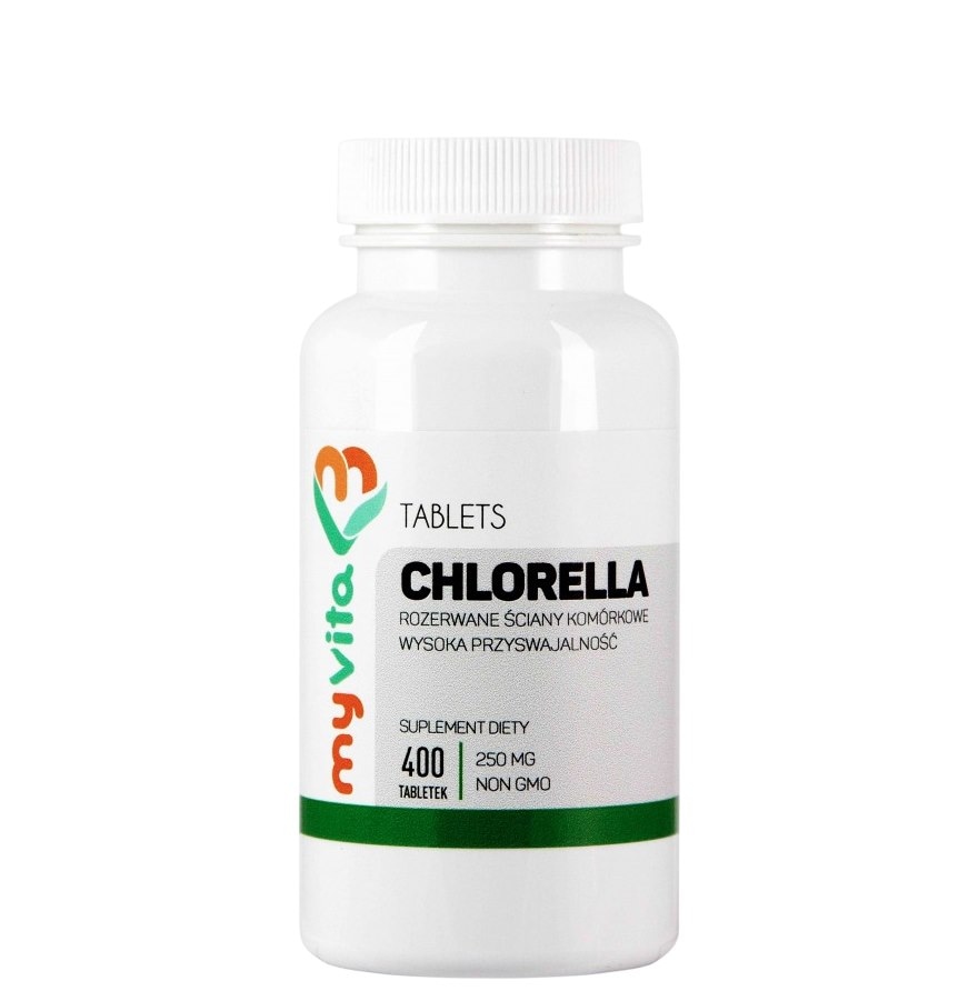 MyVita Chlorella tabletki 250mg, 400 szt.
