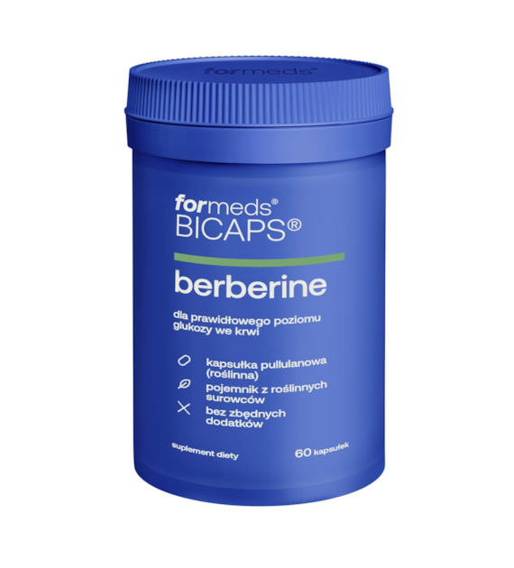 BICAPS berberine 60 kaps. FORMEDS