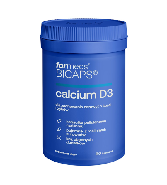 BICAPS calcium d3 60 kaps. FORMEDS