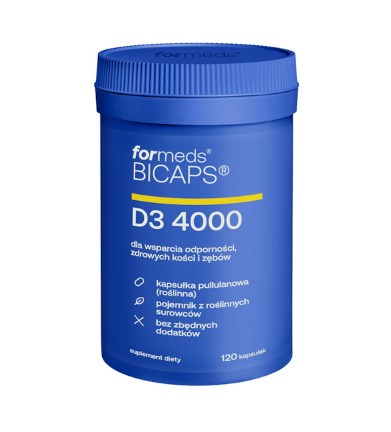 BICAPS D3 4000, 120 kaps. FORMEDS