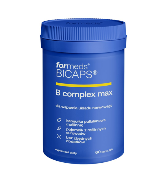 BICAPS B complex max 60 kaps. FORMEDS