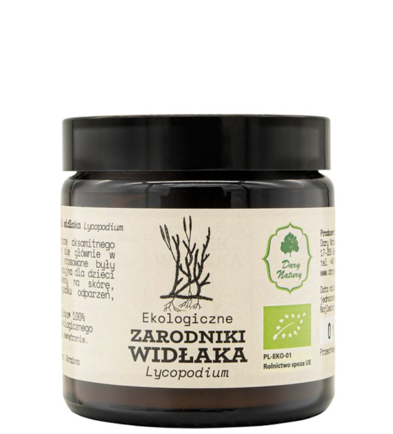 Zarodniki widłaka BIO 30g DARY NATURY