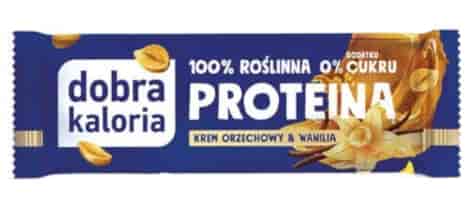 DOBRA KALORIA Baton PROTEINA Krem orzechowy & wanilia 45g KUBARA