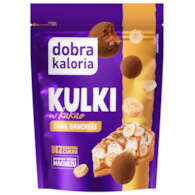 DOBRA KALORIA Kulki w kakao smak banoffee 65g KUBARA