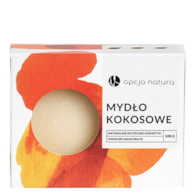 Mydło kokosowe w kostce 100g OPCJA NATURA