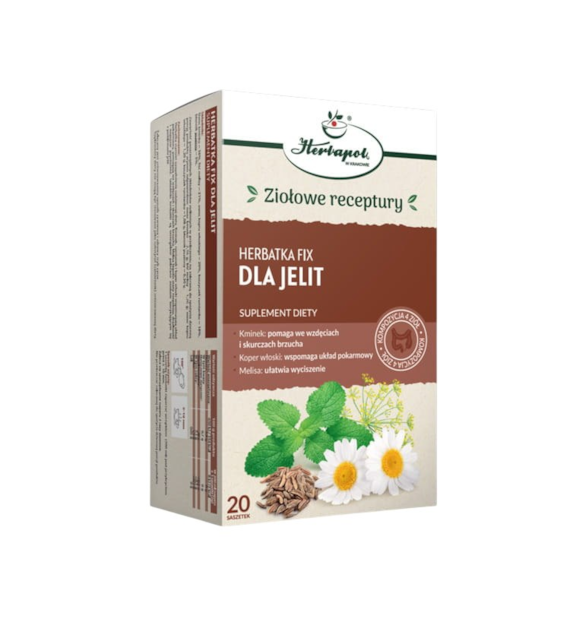 Herbatka dla jelit fix 20*2g HERBAPOL KRAKÓW