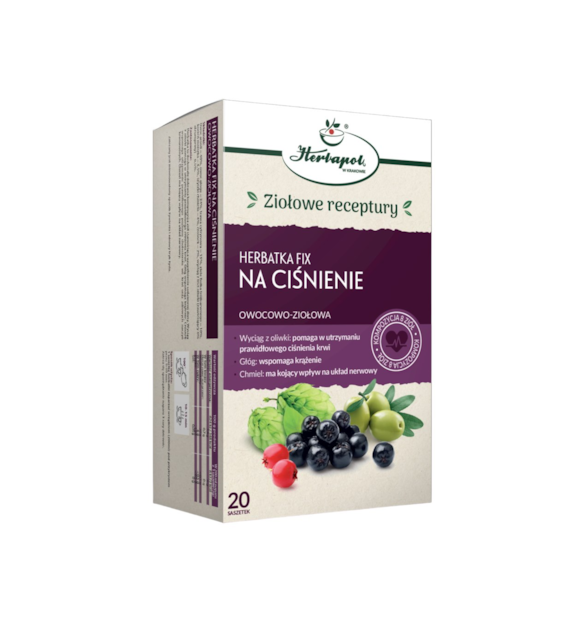 Herbatka Na ciśnienie fix 20*2g HERBAPOL KRAKÓW