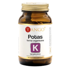 YANGO Potas forma organiczna 750mg, 90 kaps.