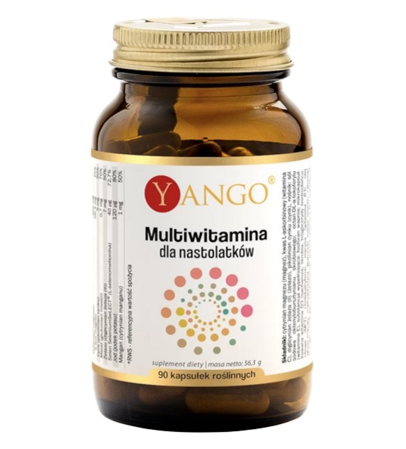 YANGO Multiwitamina dla nastolatków - 90 kaps.