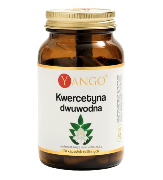 YANGO Kwercetyna dwuwodna 125mg, 90 kaps.