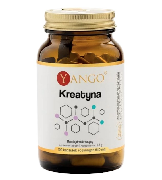 YANGO Kreatyna 482mg, 100 kaps.