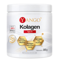 YANGO Kolagen wołowy typu II w proszku 300 g