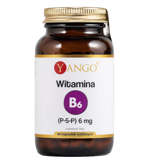 YANGO Witamina B6 P-5-P 6mg - 90 kaps.