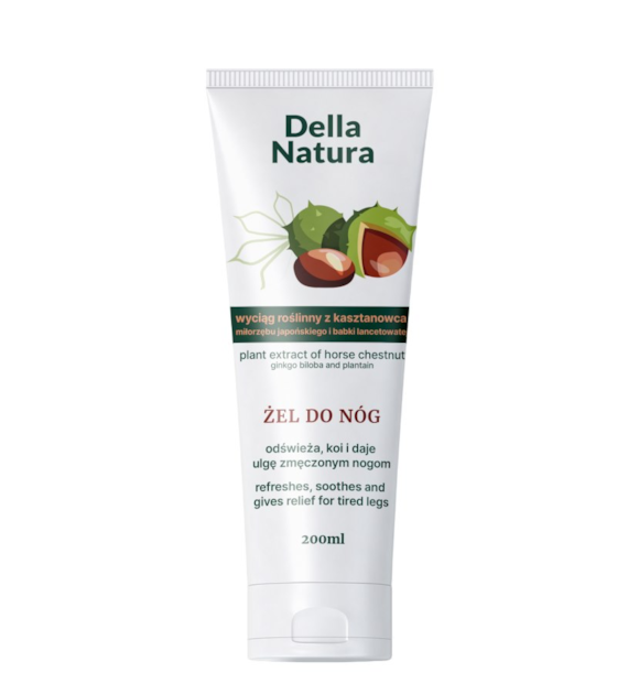 DELLA NATURA Żel z kasztanowca 200ml