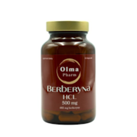 OLMA PHARM Berberyna HCL 500mg, 60 kaps.