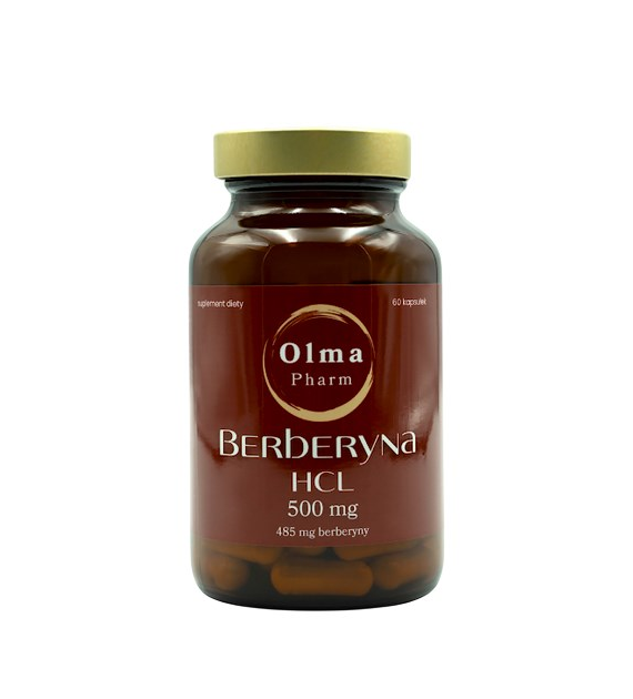 OLMA PHARM Berberyna HCL 500mg, 60 kaps.