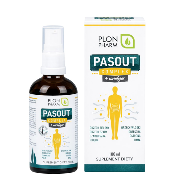 Pasout Complex + wrotycz - suplement diety 100ml PLON PHARM