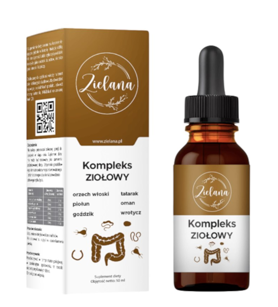 Kompleks ziołowy 50ml ZIELANA