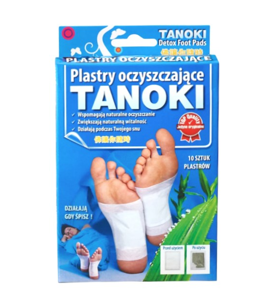 AURA HERBALS Plastry oczyszczające TANOKI