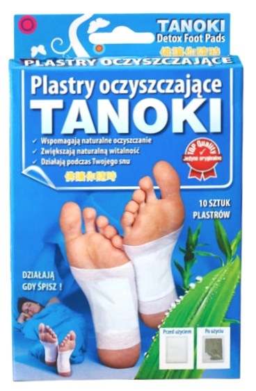 AURA HERBALS Plastry oczyszczające TANOKI