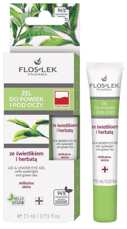 Świetlik z herbatą tuba 15ml FLOSLEK